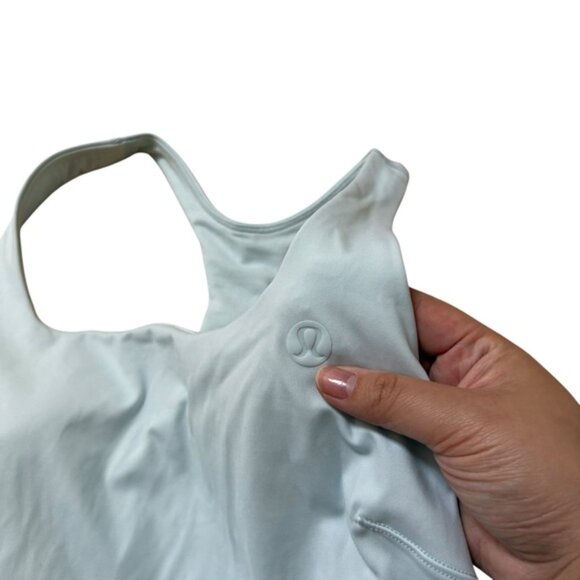 Lululemon Lightweight Tennis Dress Sheer Blue Size 6 - Picture 3 of 5